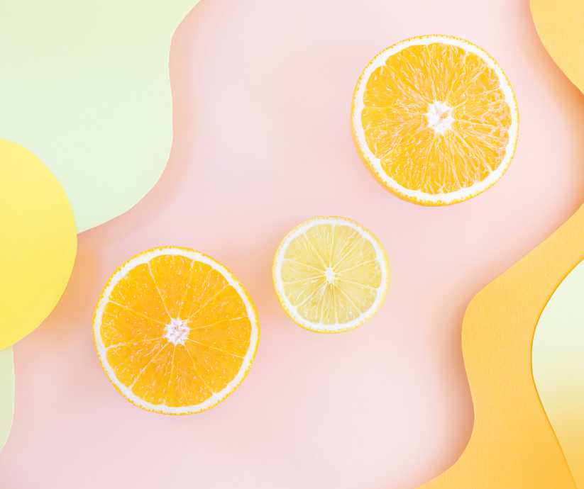 orange and lemon decorative