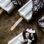 Chocolate Dipped Coconut Ice Pops