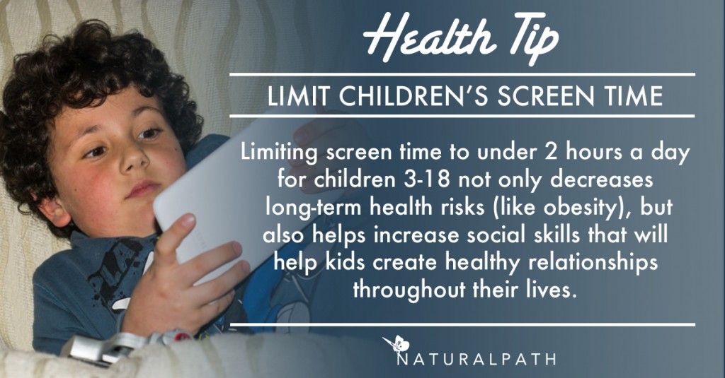 SCREEN TIME TIP