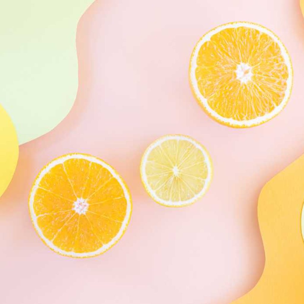 orange and lemon decorative