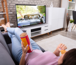You May be Eating More When You Eat While Watching TV