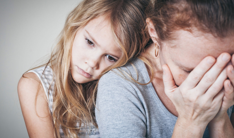 Depression in Parents May Cause Health Problems for Children