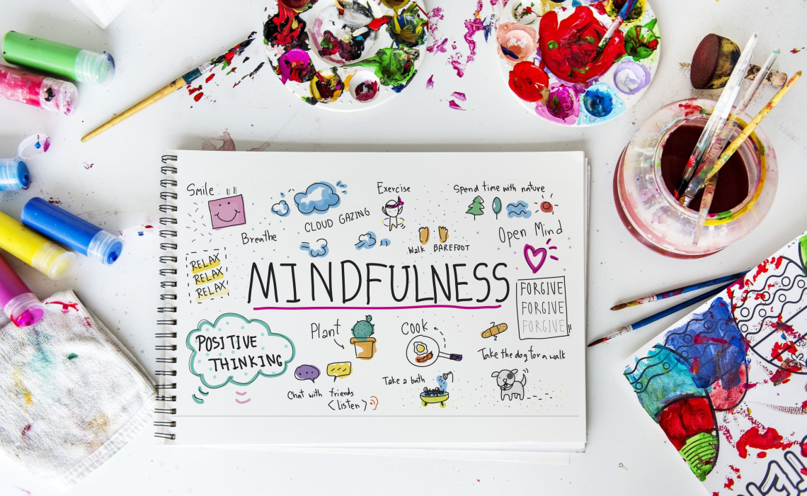 Art-Based Mindfulness Helps Reduce Headaches in Teen Girls