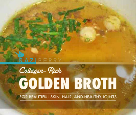 Collagen-Rich Golden Broth for Beautiful Skin