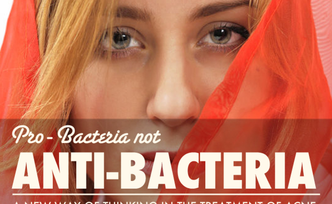 Pro-bacteria, not Anti-bacteria; a New Way of Thinking in the Treatment of Acne