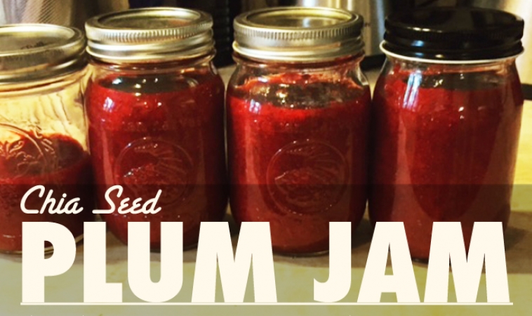 Chia Seed Plum Jam