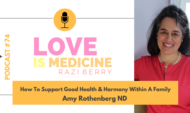 074: How To Support Good Health & Harmony Within A Family w/ Amy Rothenberg ND