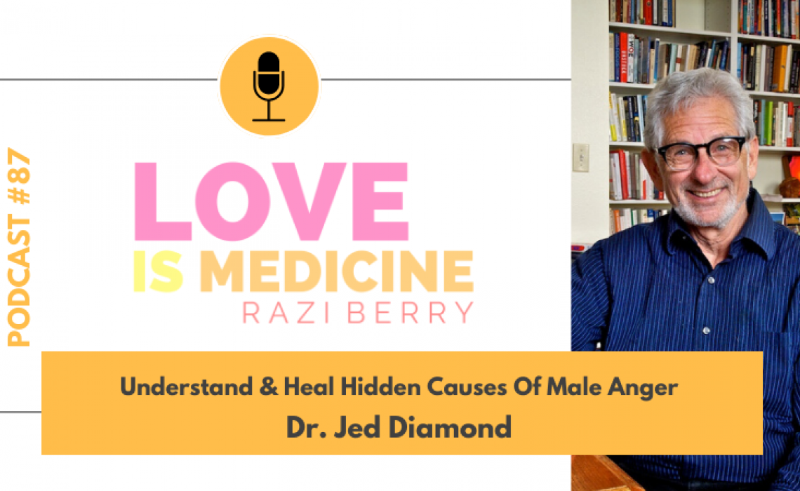 087: Understand & Heal Hidden Causes Of Male Anger w/ Dr. Jed Diamond